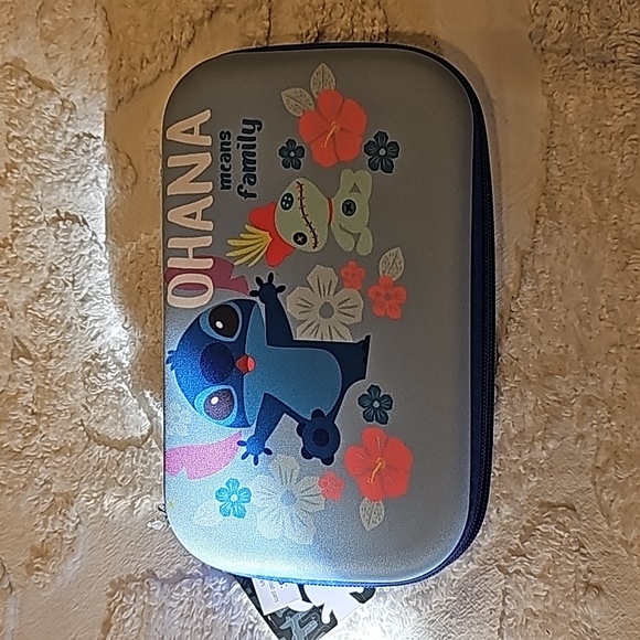 Disney Other - Stitch hard cover pencil case